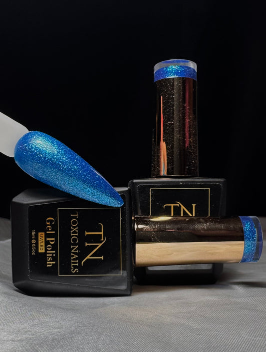 Gelpolish Blue galaxy (TN061)