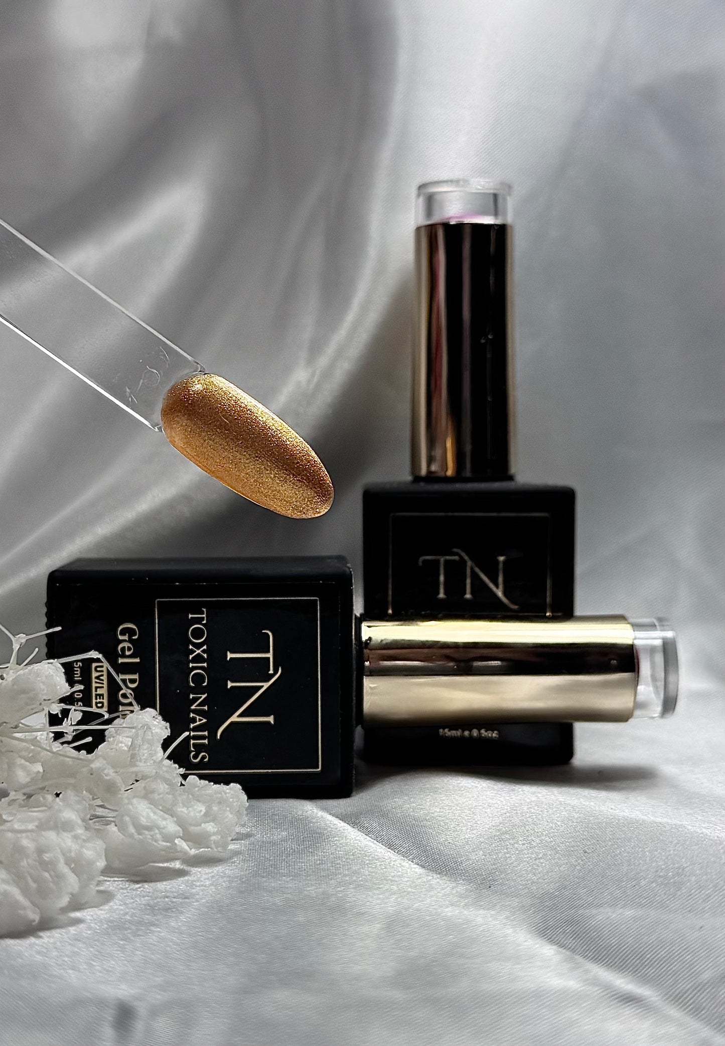 Gelpolish Bronze stardust (TN182)