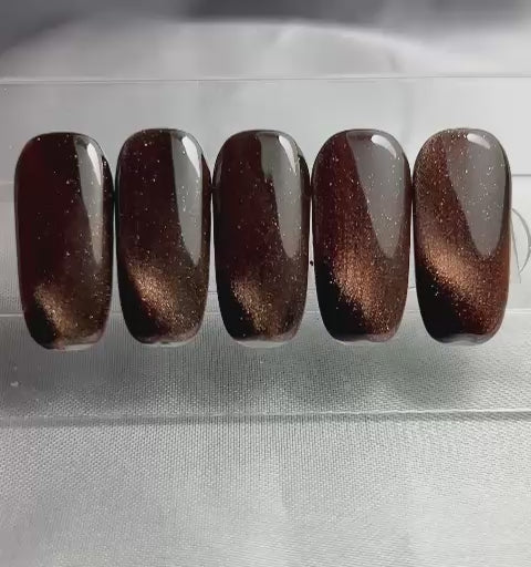 Gelpolish Golden caramel Cat-eye (TN128)